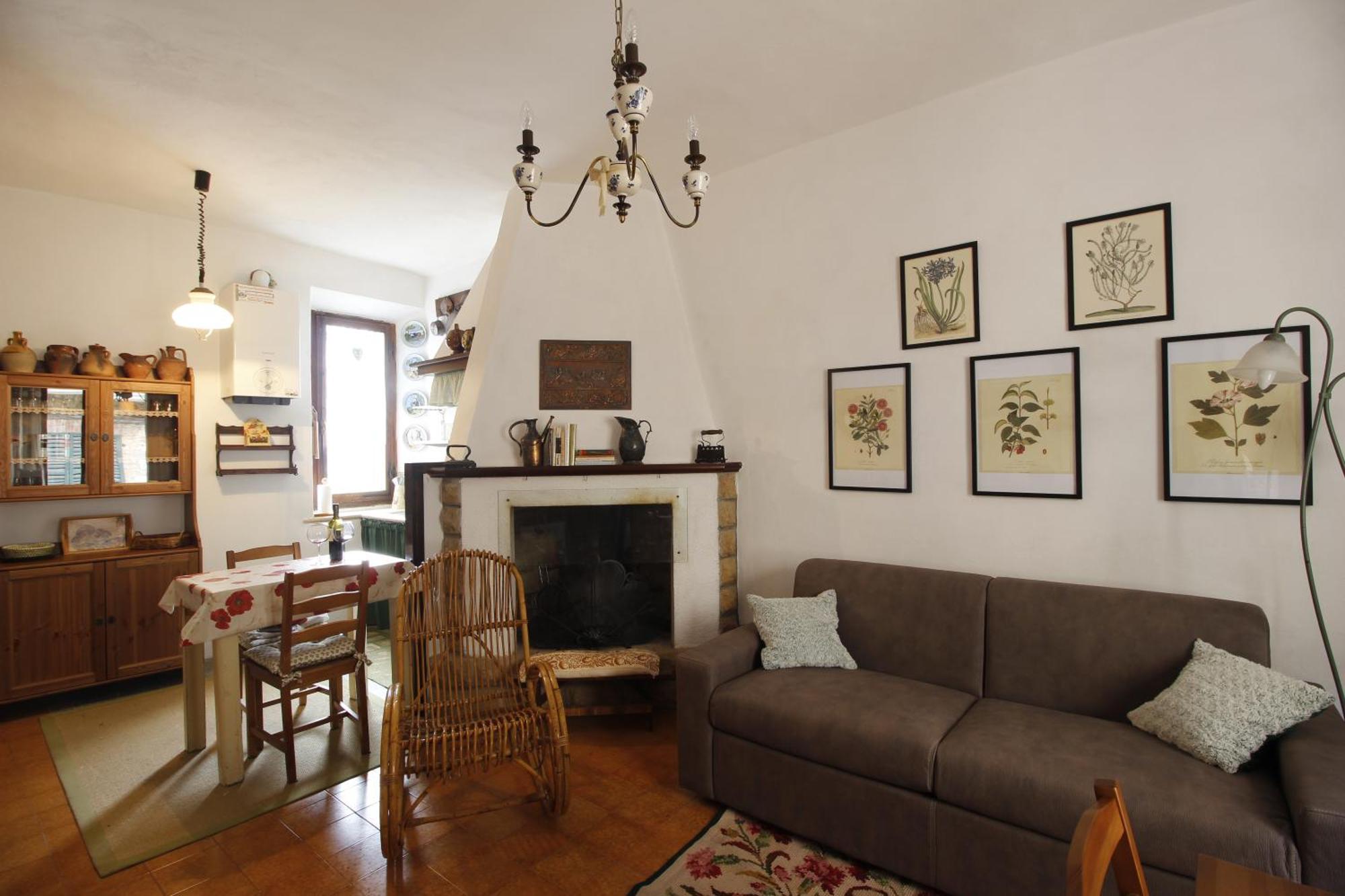 Appartement Casa Isma à Castiglione dʼOrcia Extérieur photo